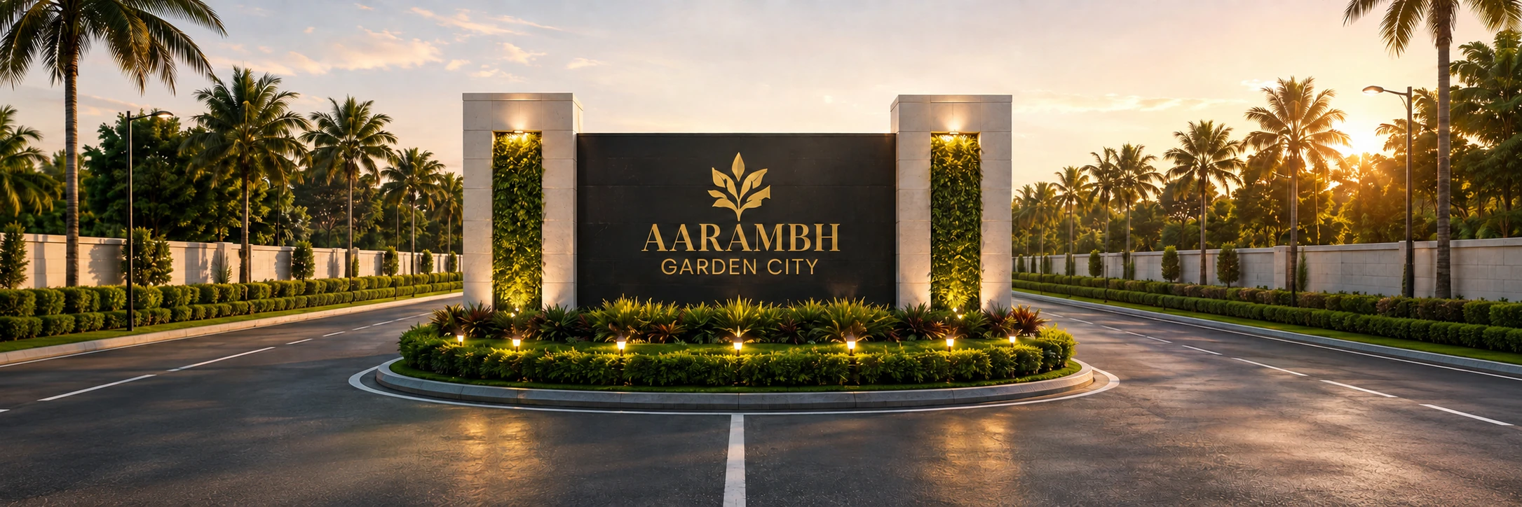 Aarambh Garden City project visual