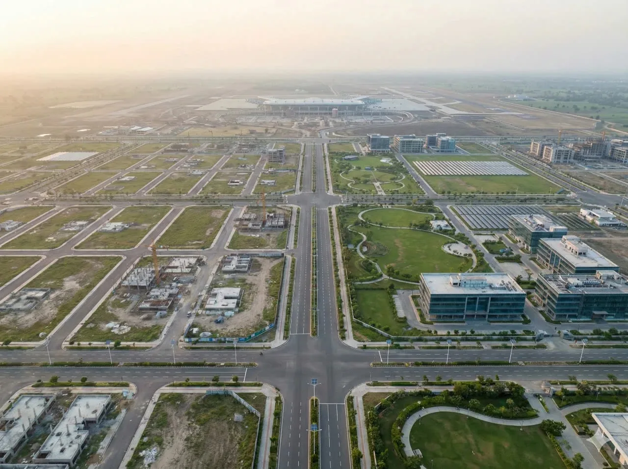 Dholera development view