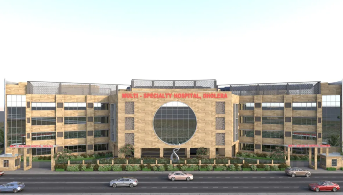 Planned hospital in Dholera