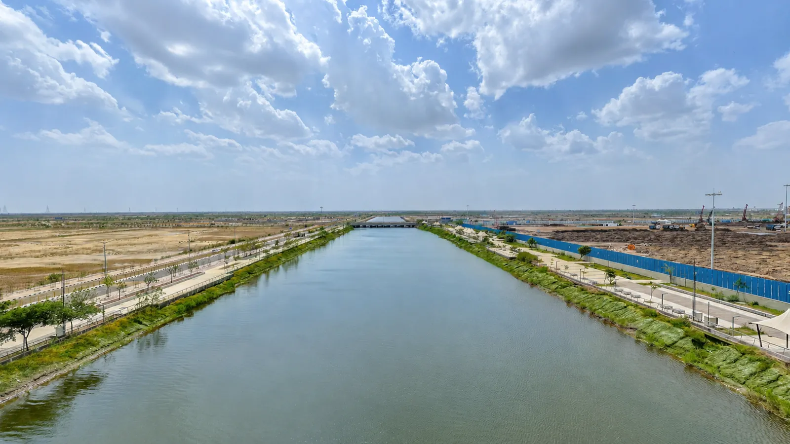 Dholera riverfront canal